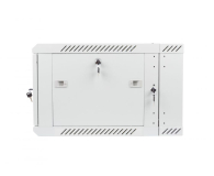 Lanberg Wisząca 19" 6U 600x600mm dwusekcyjna (szara) - 455654 - zdjęcie 5